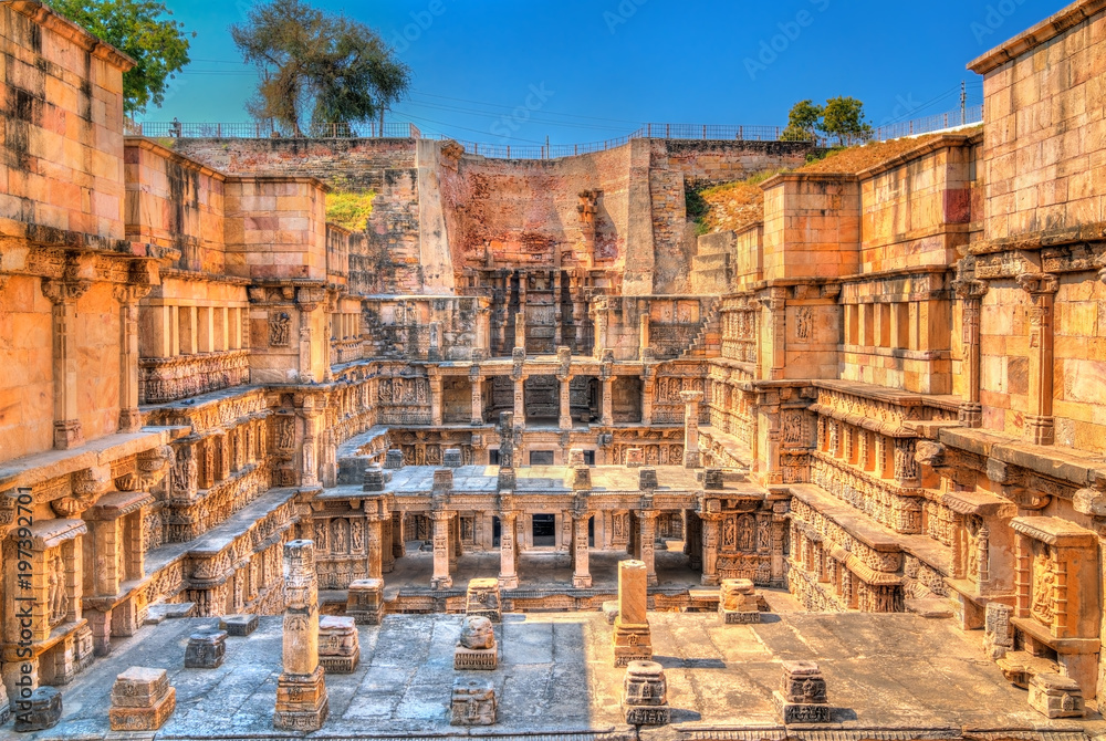 Rani ki vav，印度古吉拉特邦帕坦一座建造复杂的阶梯井