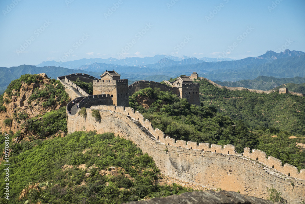 中国的长城，风景