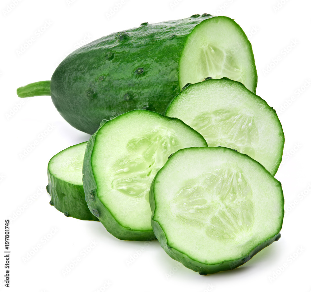 Cucumber and slices