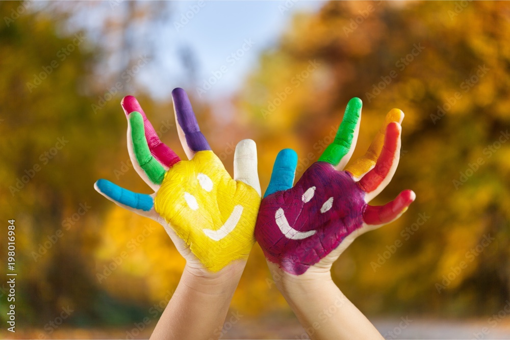 Hands Painted Children