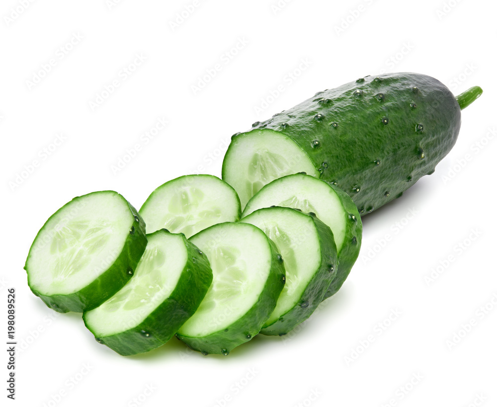 Cucumber and slices