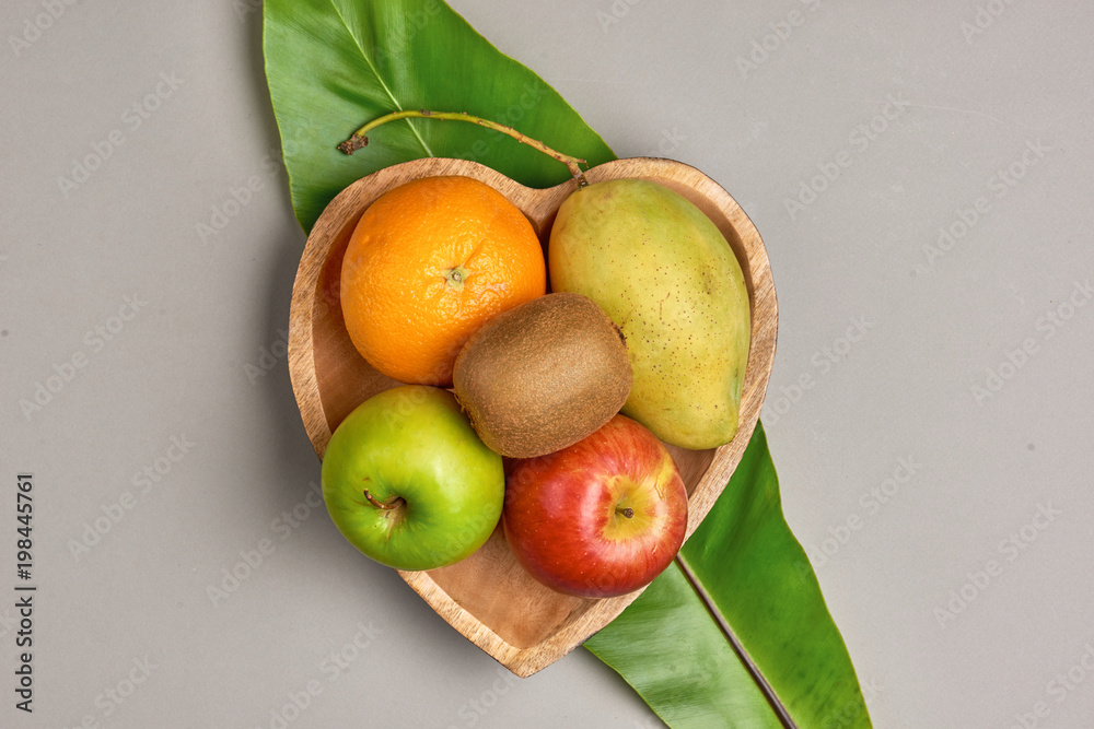 Healthy eating, dieting. Fresh various citrus fruits