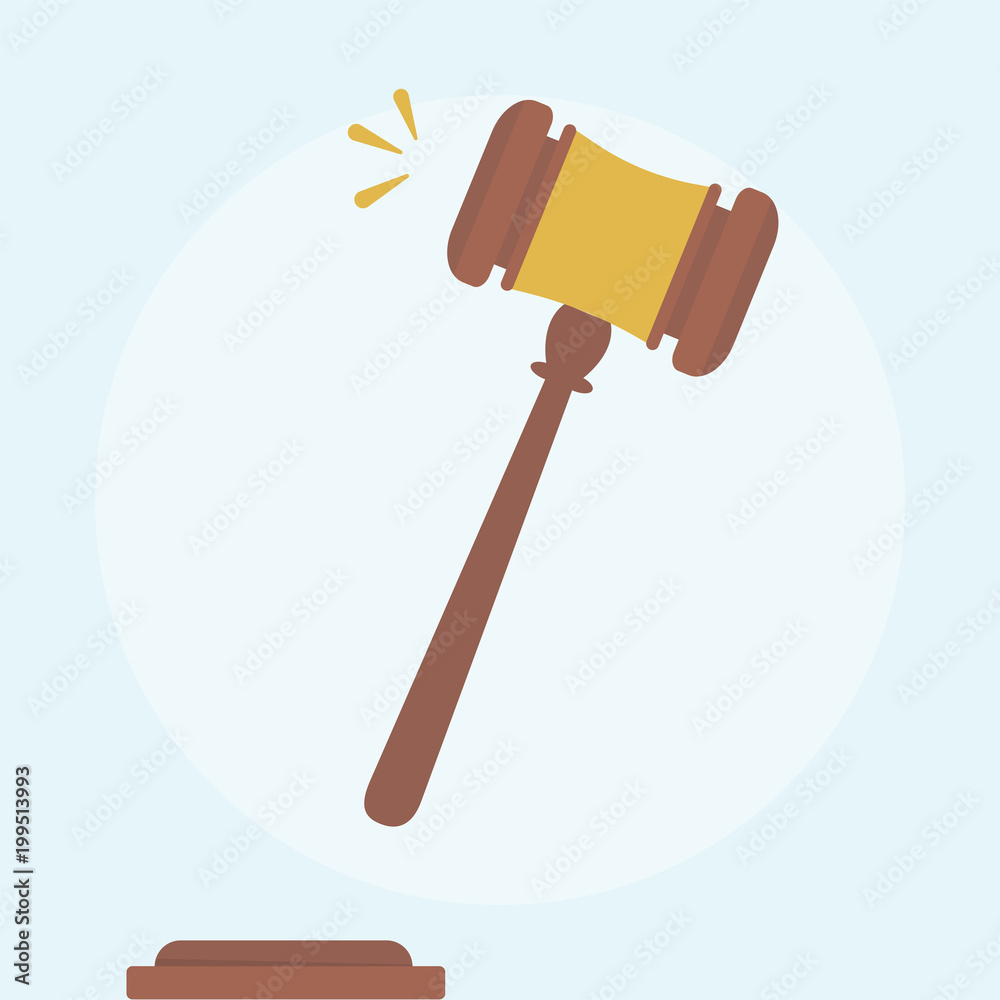 Illustration of law concept