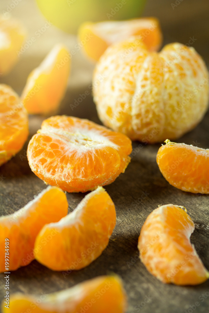 Orange fruit background, food for healthy