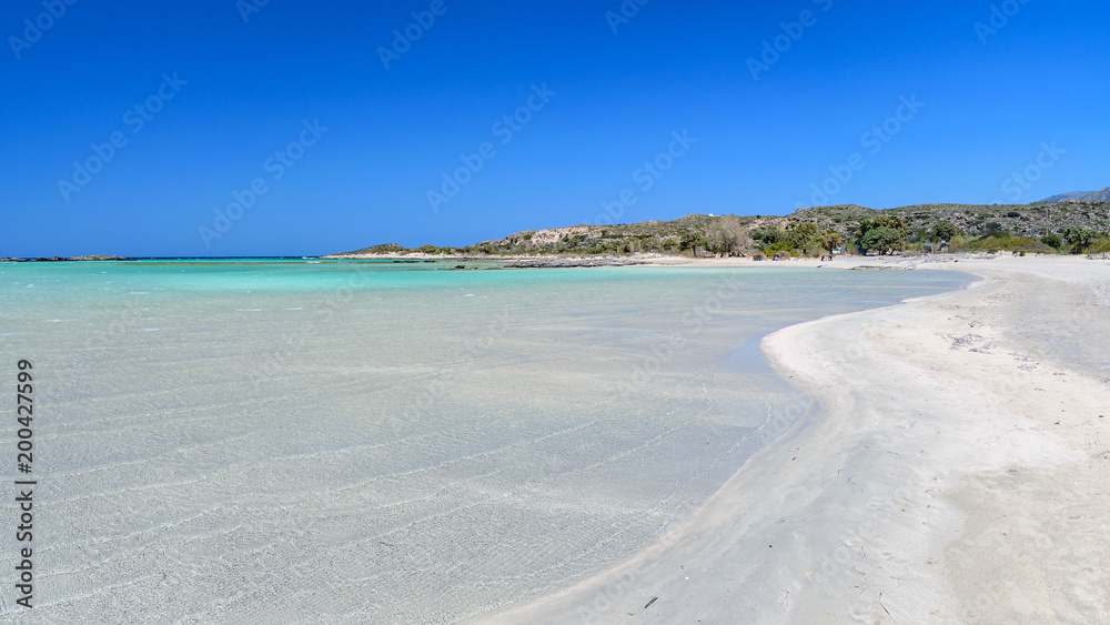 Elafonisi Beach，查尼亚，克里特岛，希腊