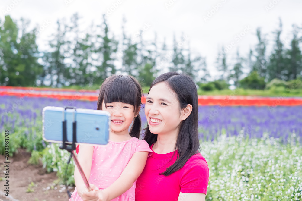 母女幸福自拍