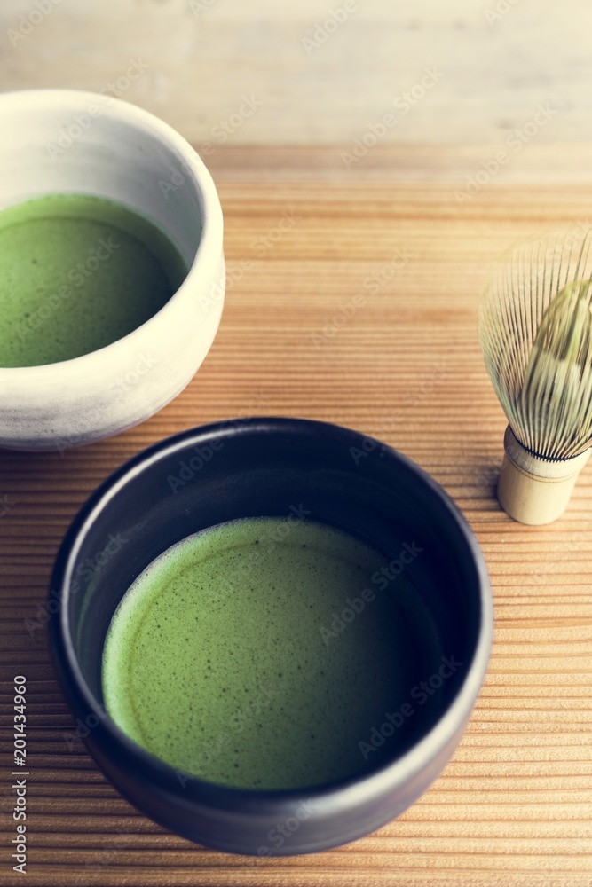 Japanese oriental matcha ceremony tradition