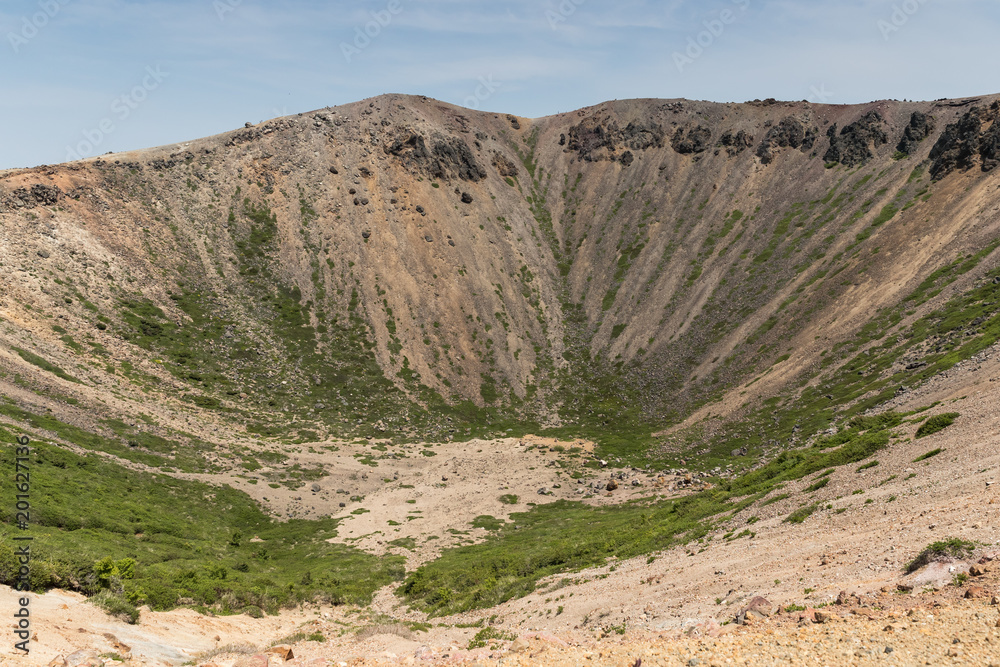 Azuma Kofuji峰1707米，Azuma山是一座约2000米高的火山山脉。