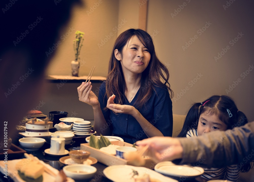 日本家庭晚餐