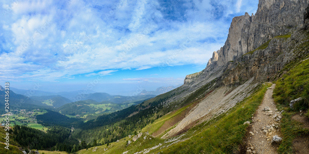 Catinaccio山体顶峰