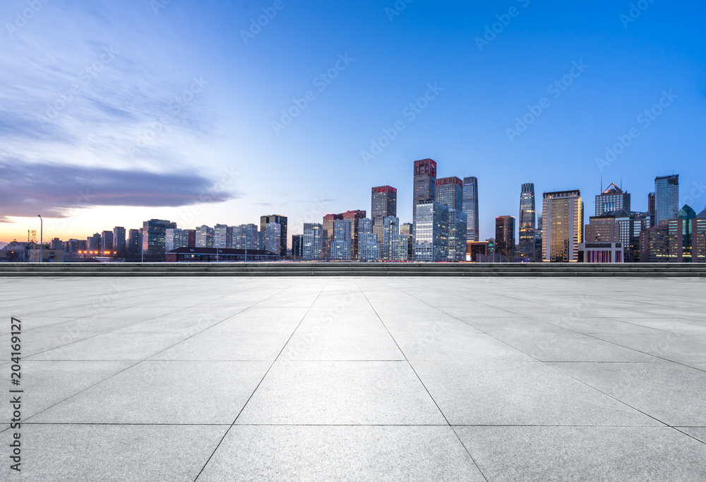 城市天际线空层