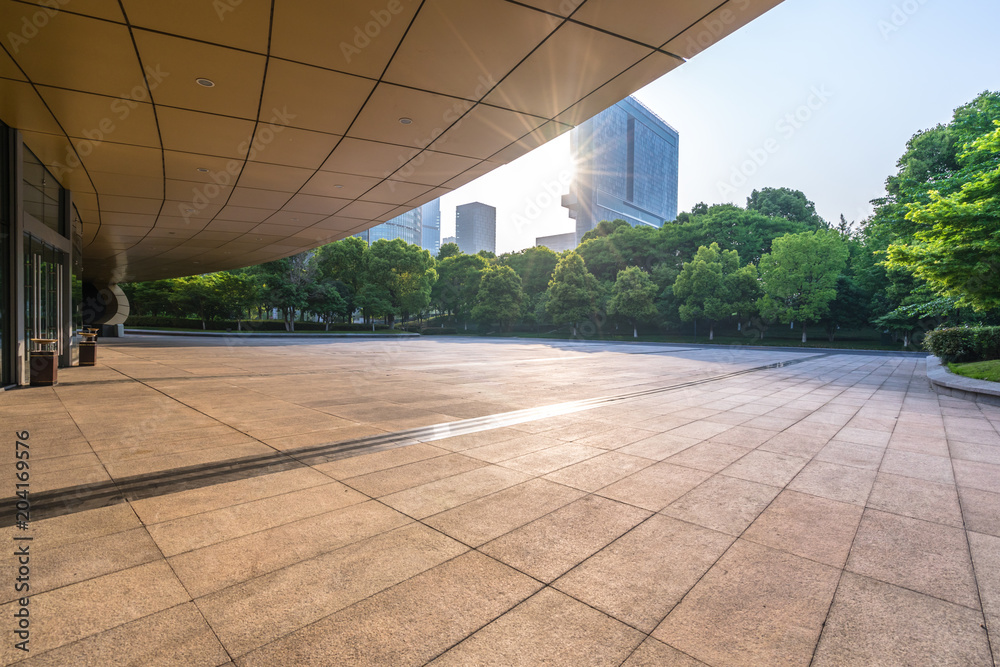 城市中的现代建筑