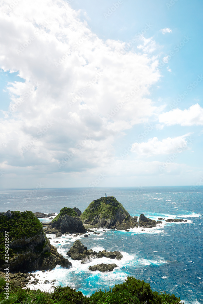 佐多岬から見る海の風景