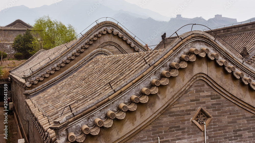 屋顶设计，中国古代建筑。