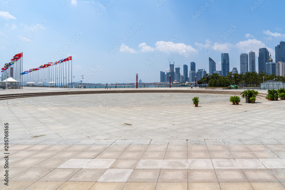 City Square and skyscraper