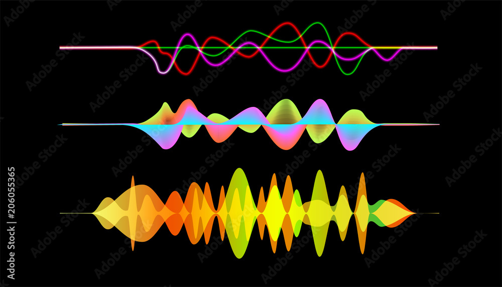 频率矢量音频音乐均衡器数字。数字音乐播放器波形，用于声音技术的hud