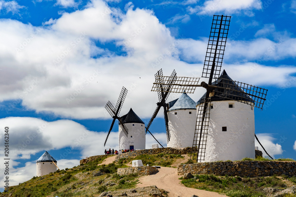 Consuegra Molinos，卡斯蒂利亚-拉曼恰，西班牙