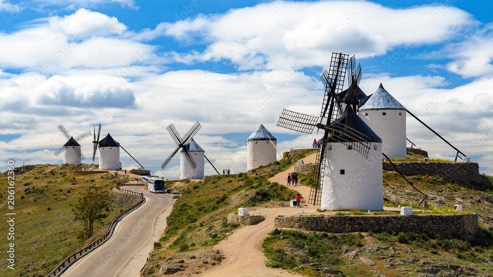 Consuegra Molinos，卡斯蒂利亚-拉曼恰，西班牙