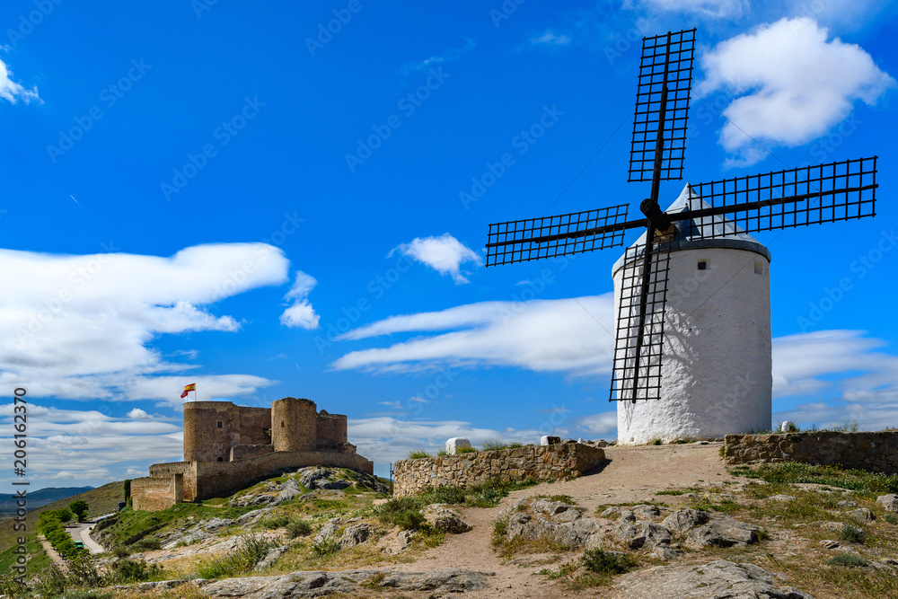 Consuegra Molinos，卡斯蒂利亚-拉曼恰，西班牙