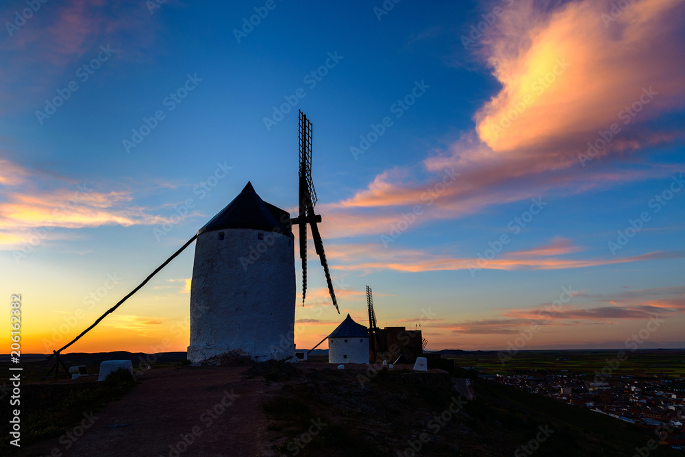 Consuegra Molinos，卡斯蒂利亚-拉曼恰，西班牙