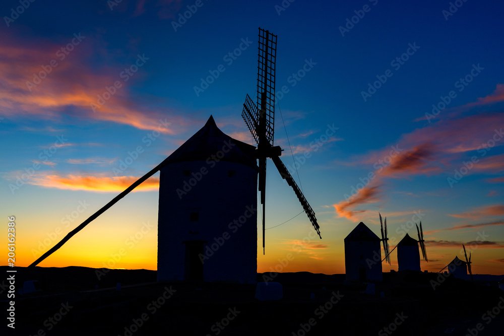 Consuegra Molinos，卡斯蒂利亚-拉曼恰，西班牙