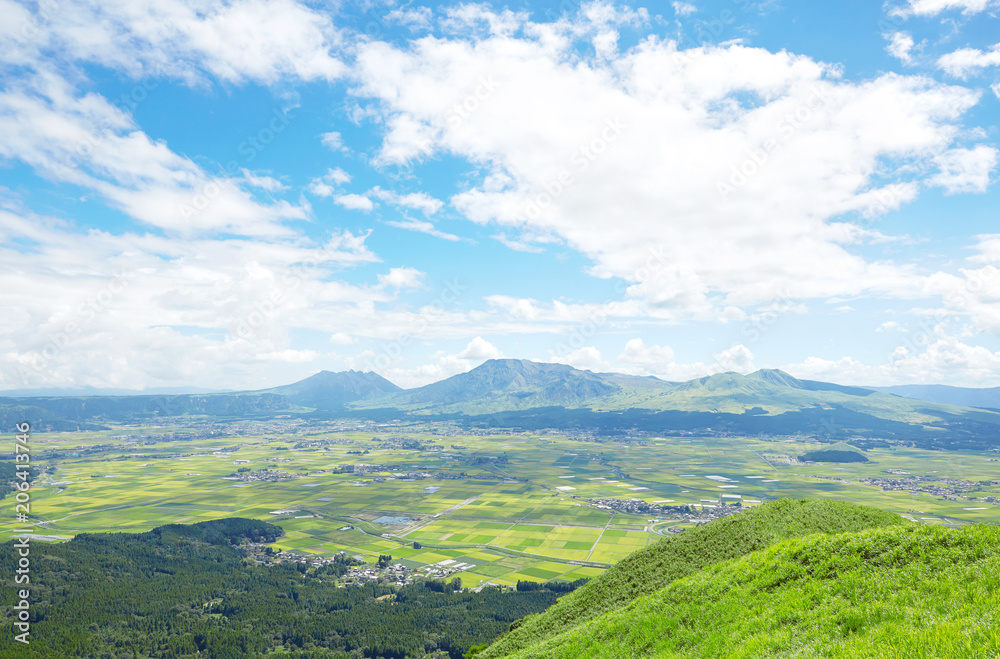 阿蘇　大観峰からの眺め