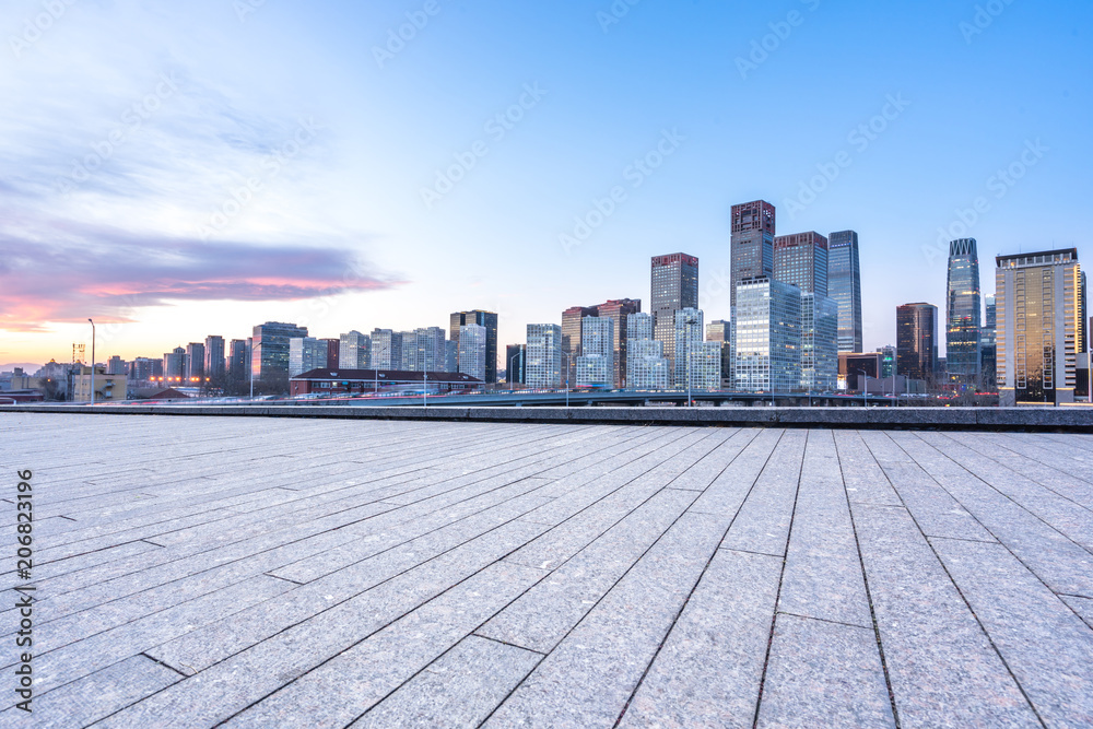 空层城市天际线