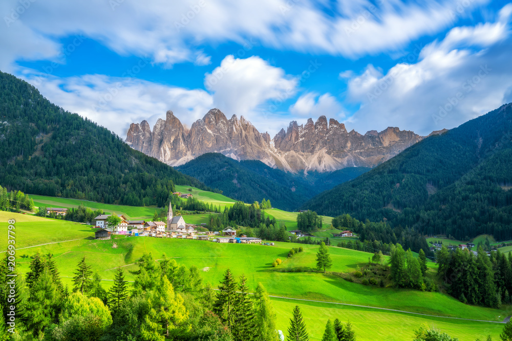 Santa Maddalena-意大利多洛米蒂景观