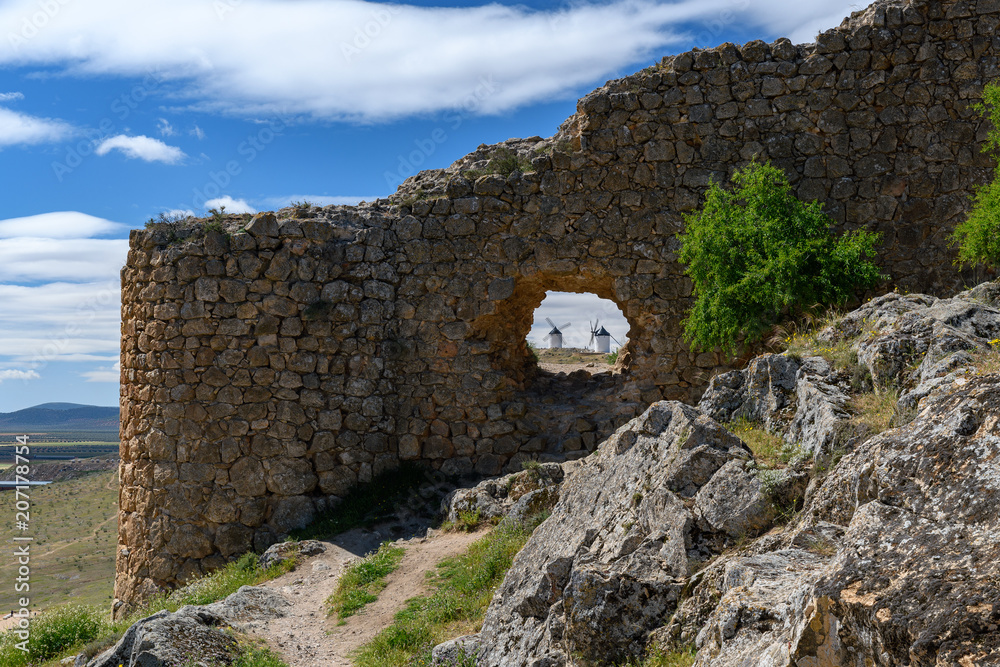 Consuegra Molinos，卡斯蒂利亚-拉曼恰，西班牙