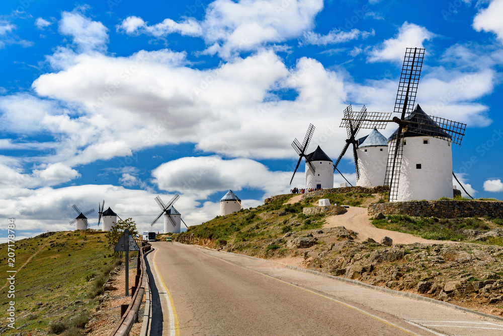 Consuegra Molinos，卡斯蒂利亚-拉曼恰，西班牙