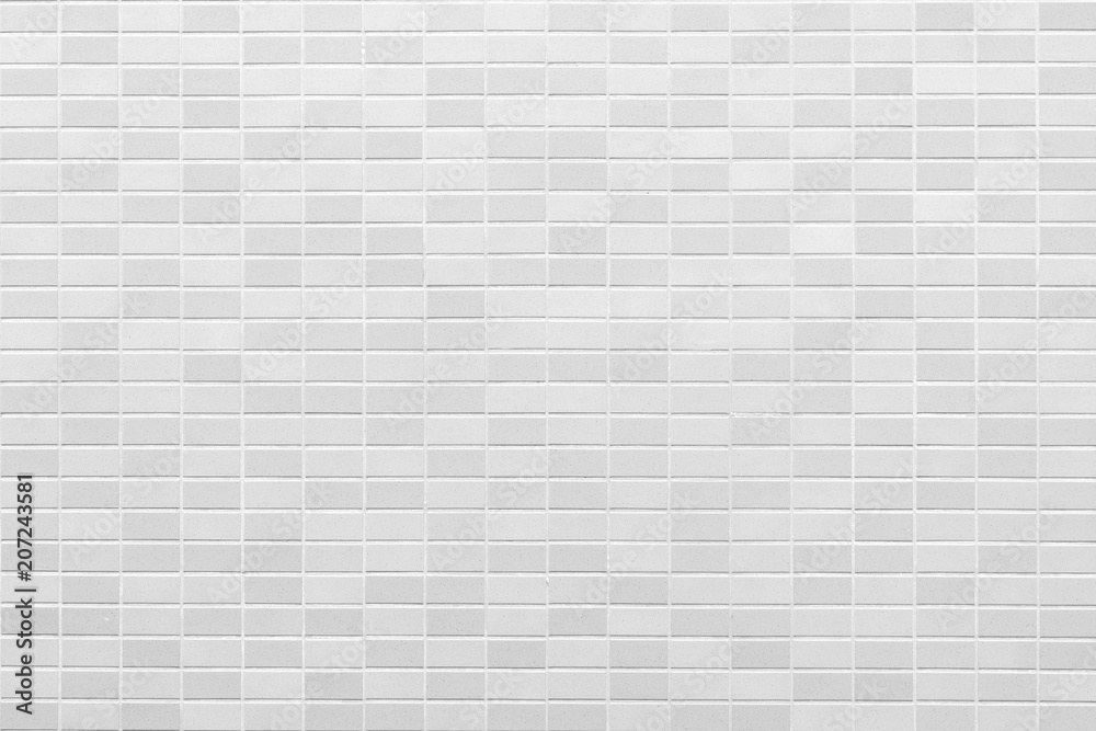 Modern white brick wall background