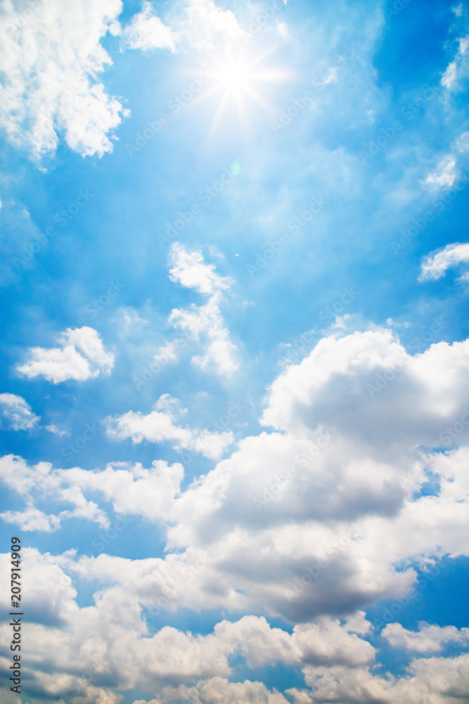 青空と雲