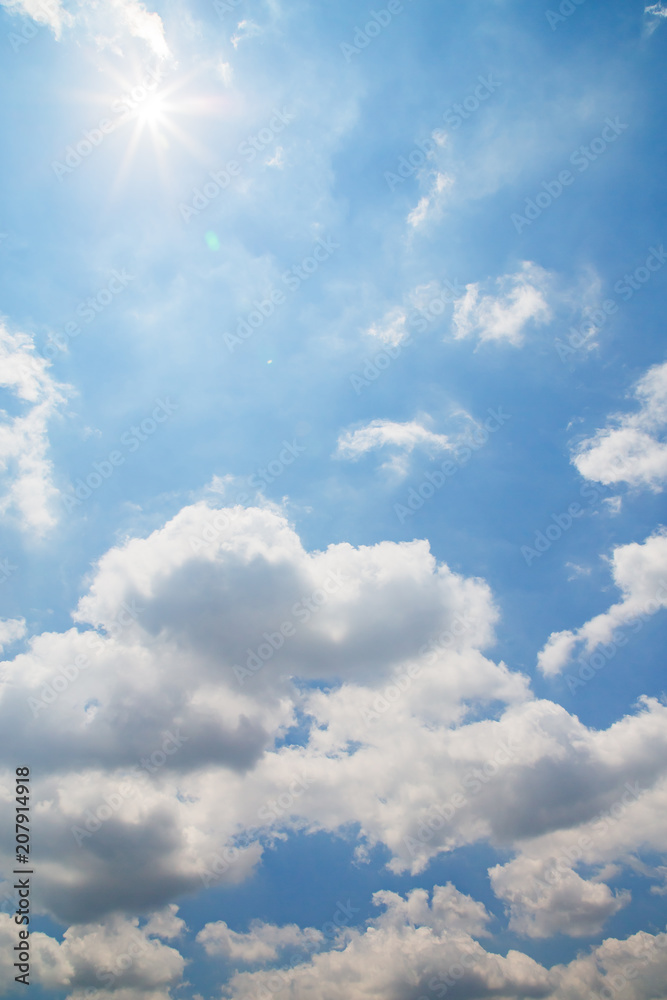 青空と雲