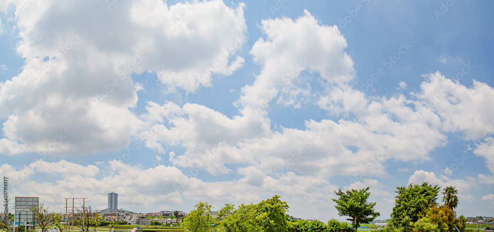 横浜郊外の風景