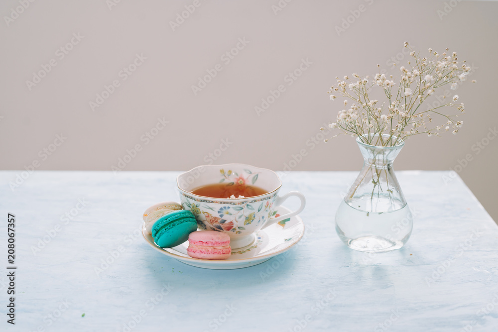 French dessert for served with afternoon tea or coffee break.