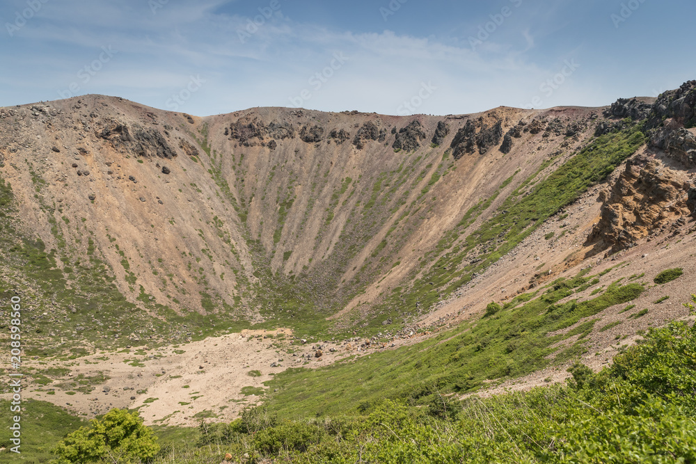 Azuma Kofuji峰1707米，Azuma山是一座约2000米高的火山山脉。