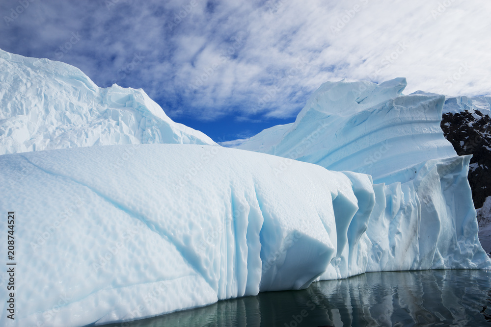 Beautiful landscape and scenery in Antarctica