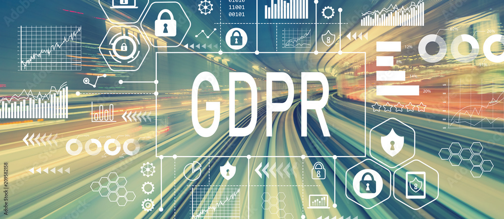 采用抽象高速技术的GDPR POV运动模糊图像