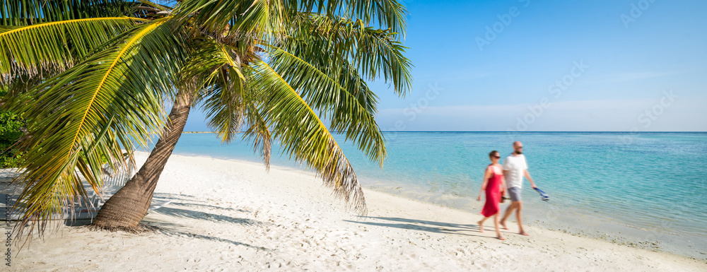 Entspannen im Sommerurlaub am Strand