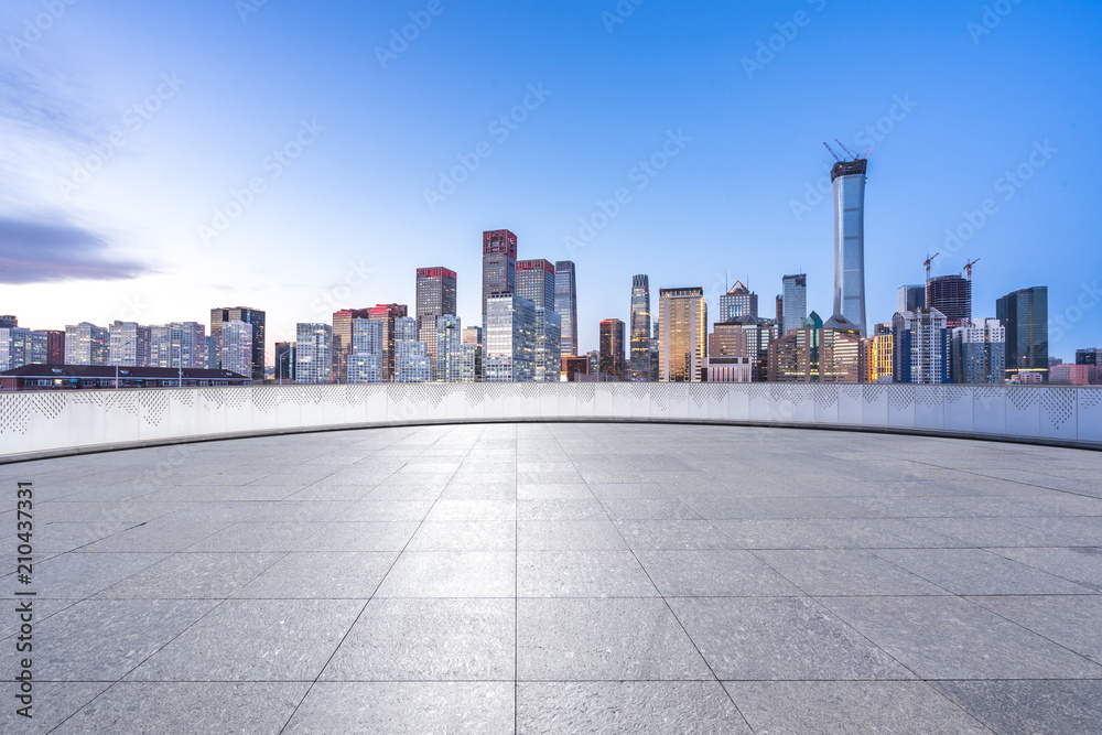 panoramic city skyline