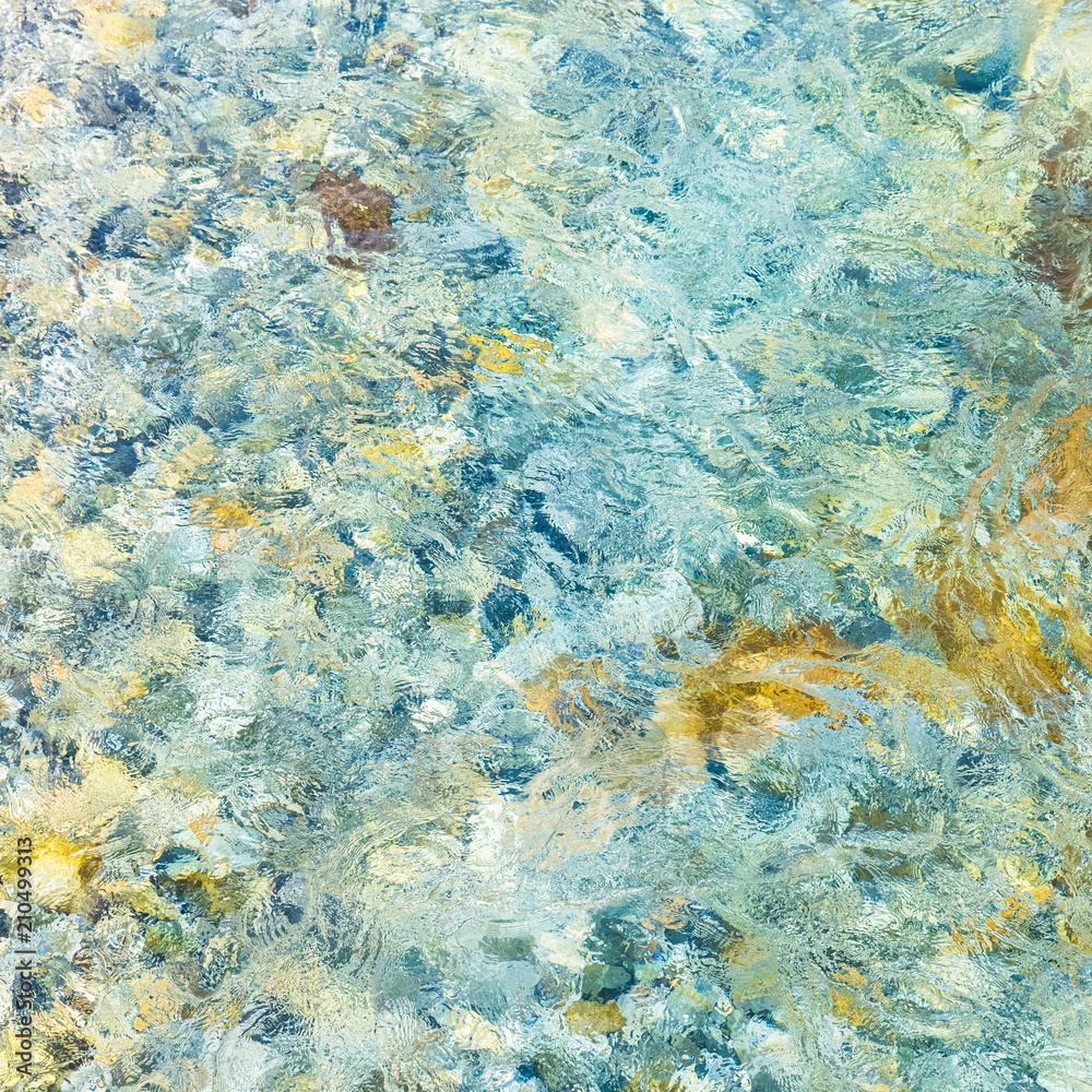 Clear water texture and background