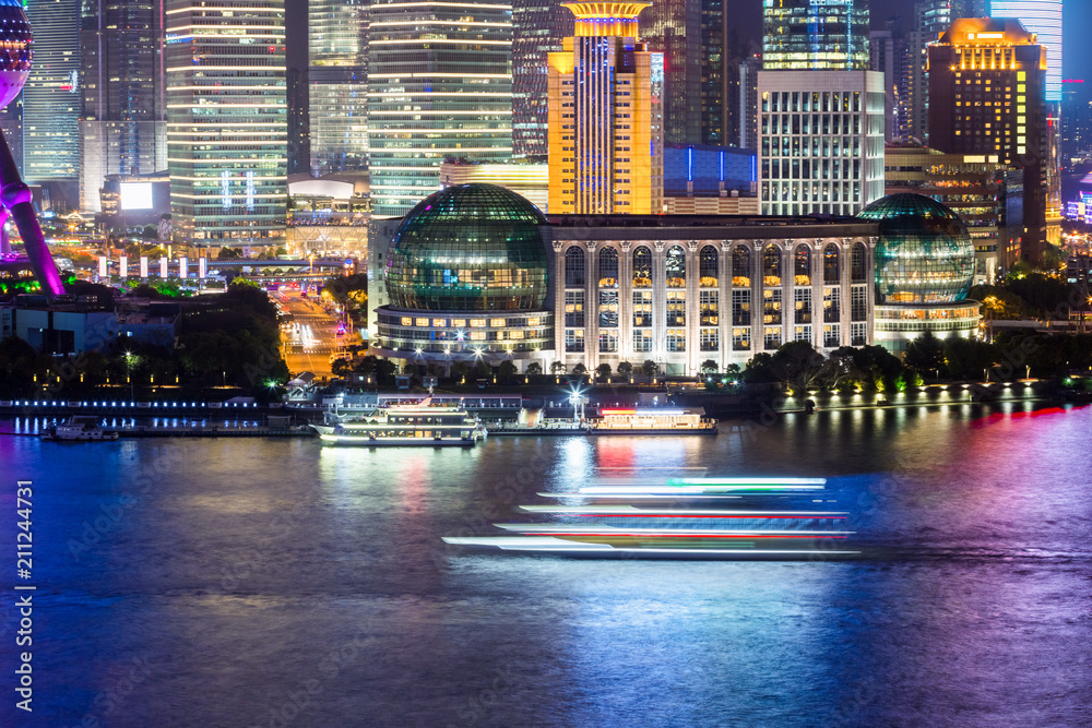 黄浦江夜景