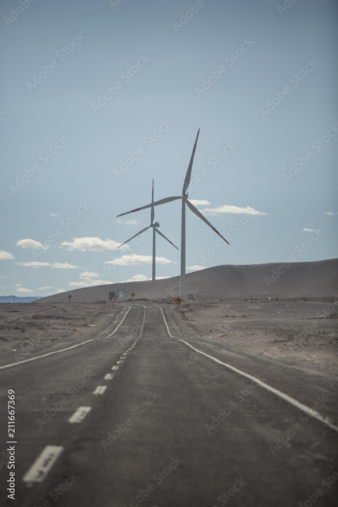 Panamericana in Nazca, Peru