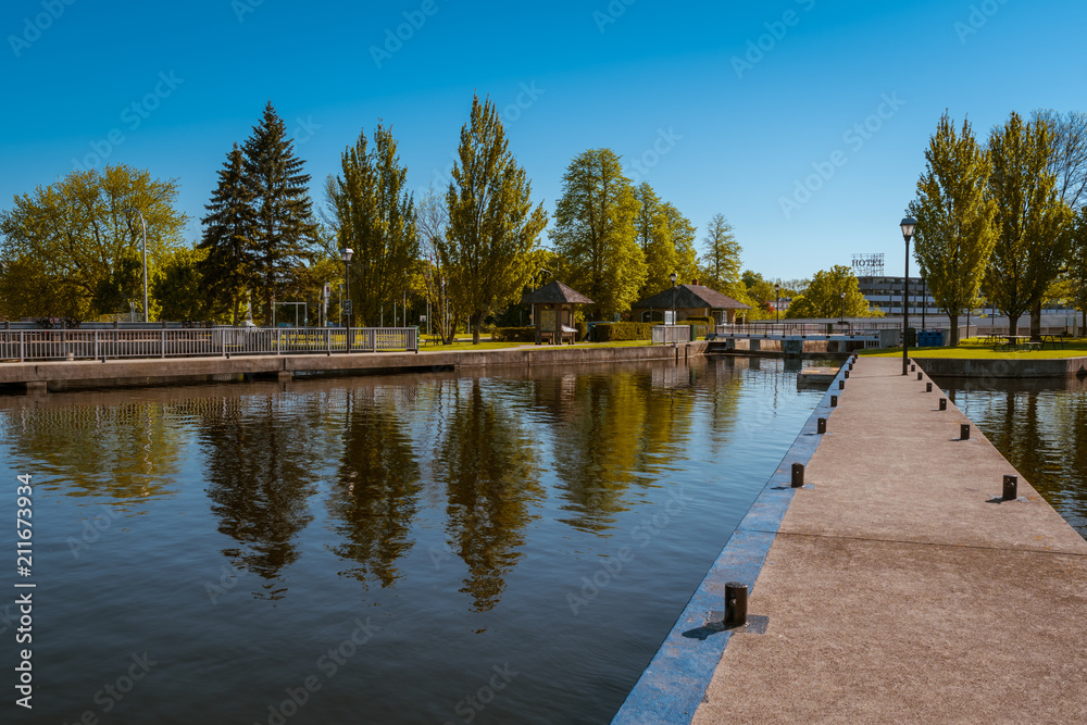 Rideau River on summer day