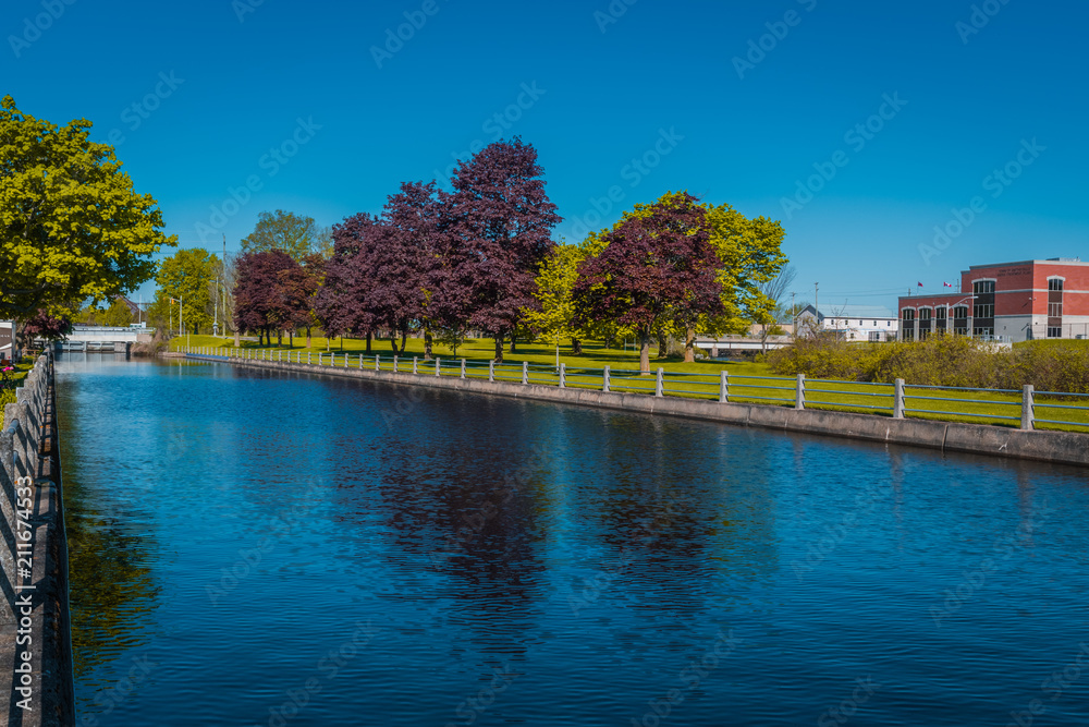 Rideau River on summer day