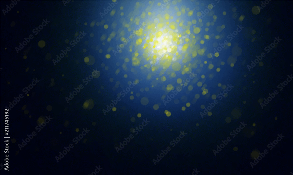 Abstract bokeh blurred lights wallpaper