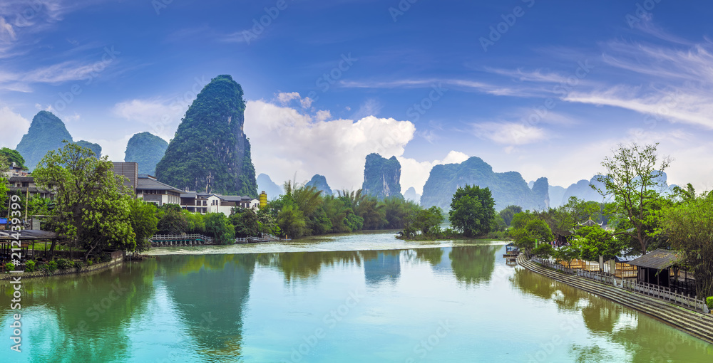 阳朔的桂林美景