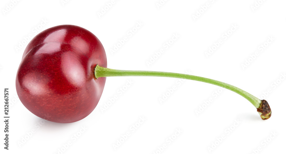 cherry isolated on white