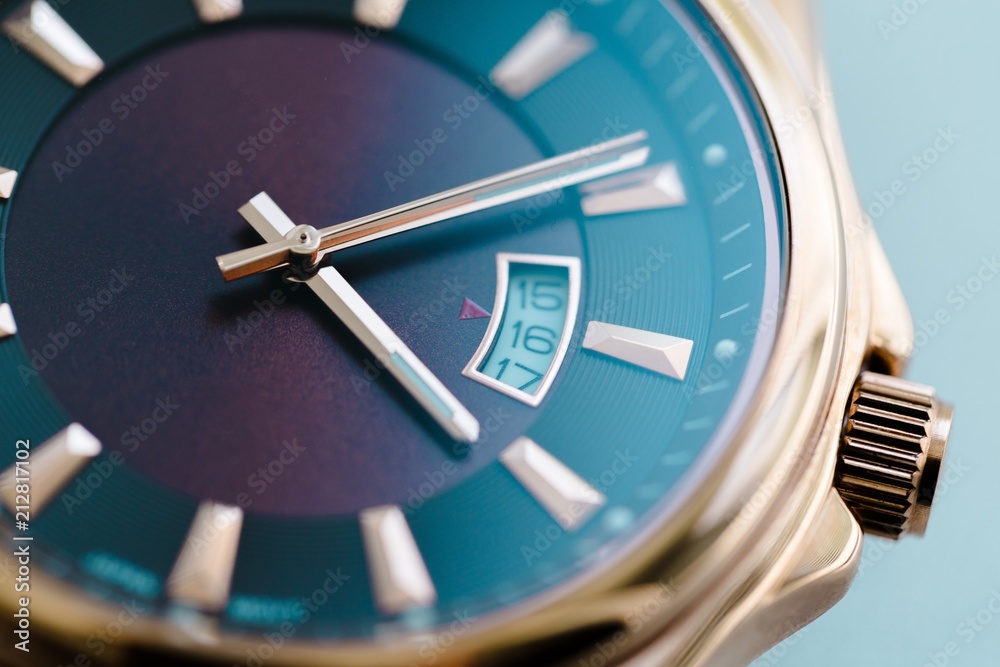 Luxury Wristwatch Close-up