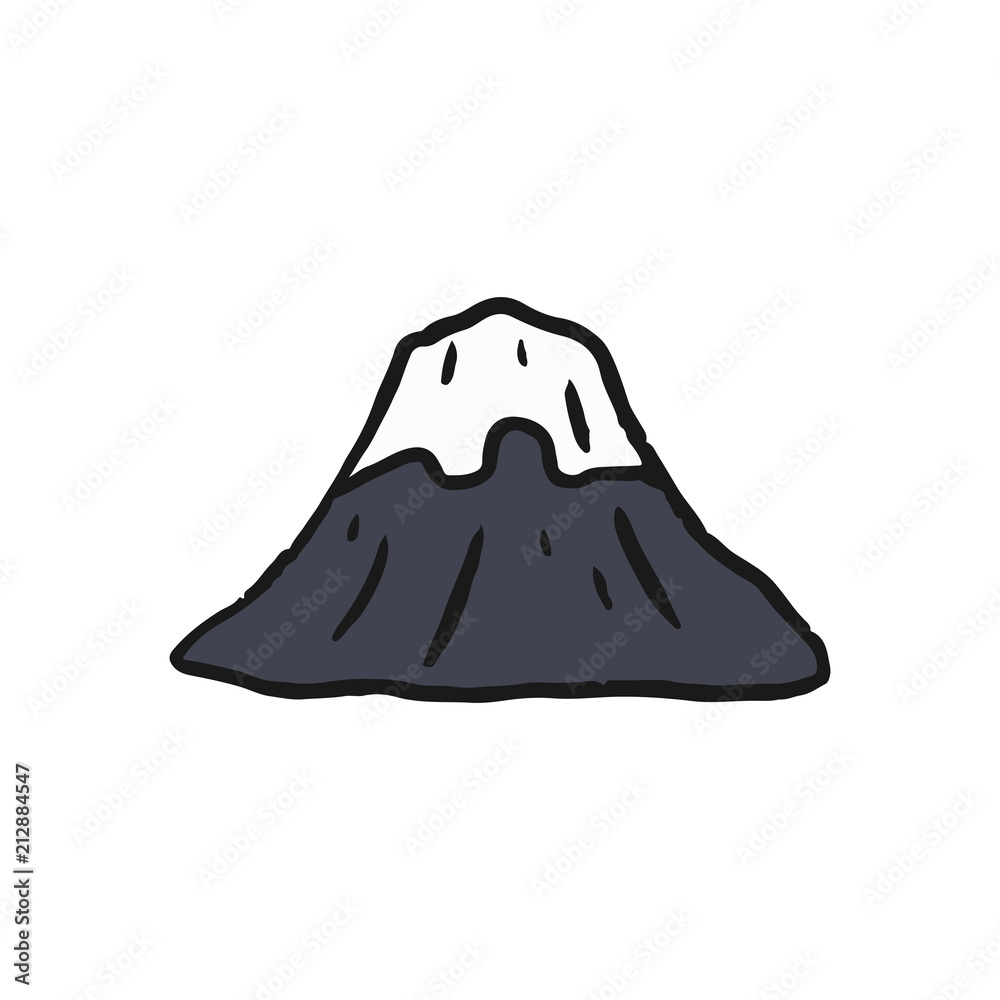 著名的富士山插图